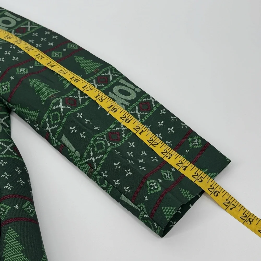 Ugly Christmas Blazer Men's XXL Green Holiday Suit Jacket Ho Ho Candy Cane Retro